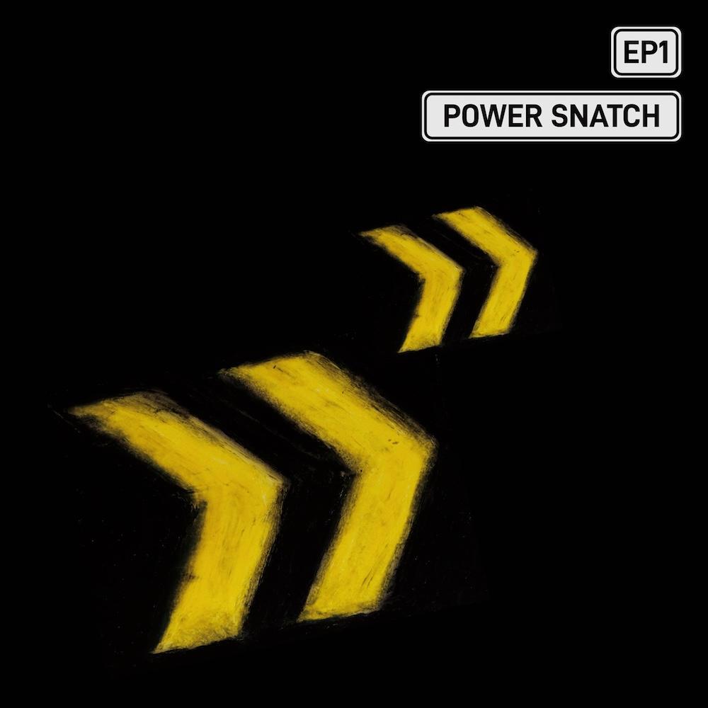 Record cover illustration and design for EP1 by POWERSNATCH.